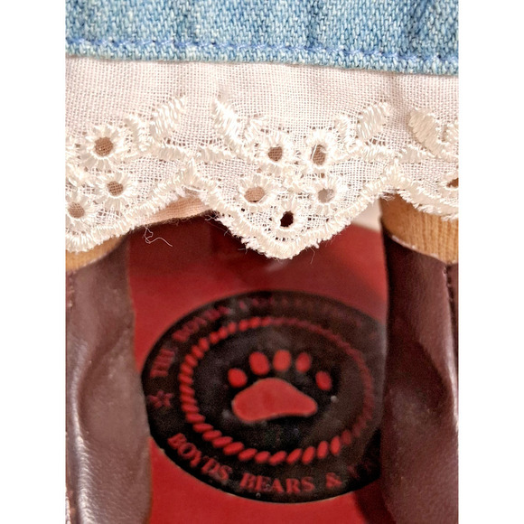 1985 A Boots Tyner Design Boyds Bears Laura First Day Of School 16ins Tall. - Picture 7 of 9